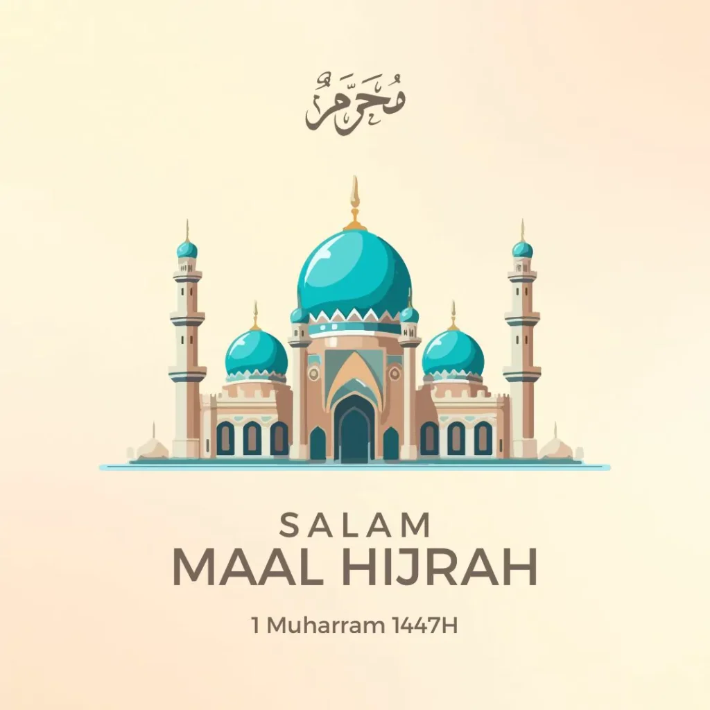 contoh ucapan salam maal hijrah awal muharam 1447 H / 2025