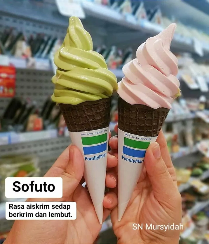 aiskrim sofuto family mart