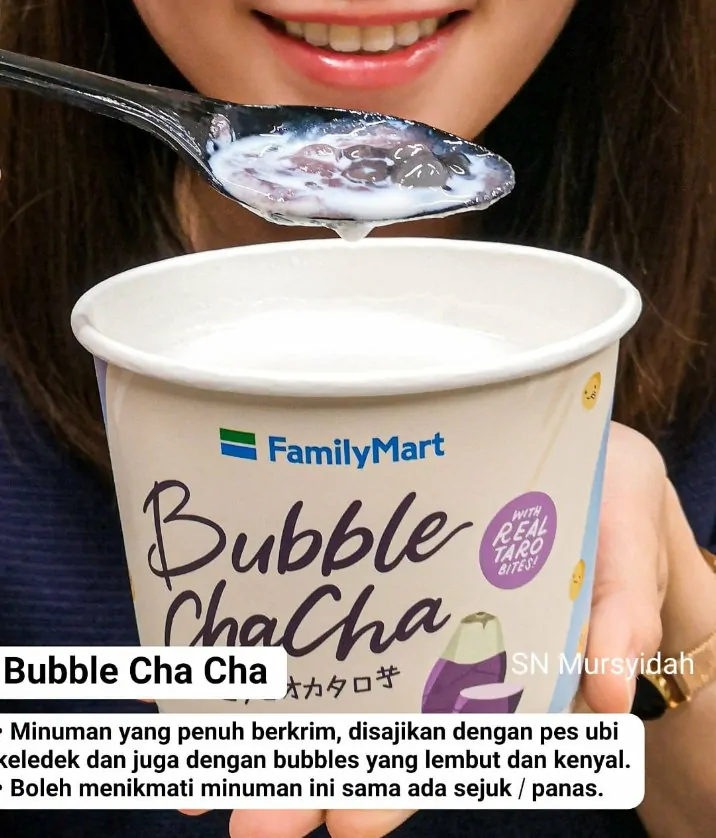 bubble cha cha family mart