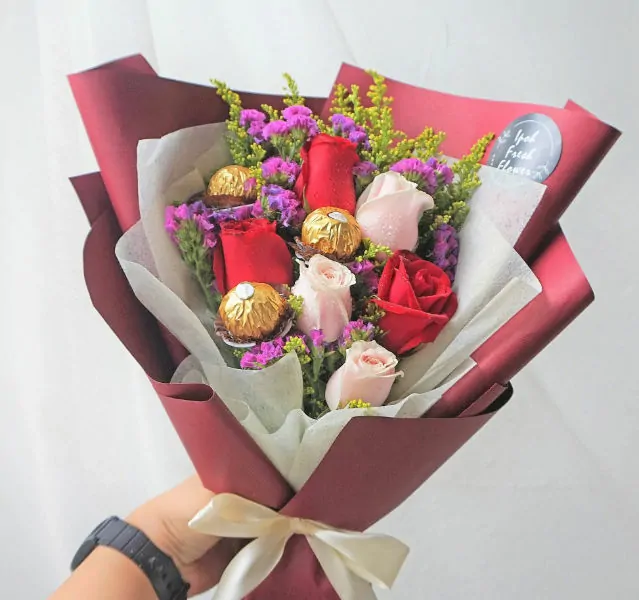 bunga coklat