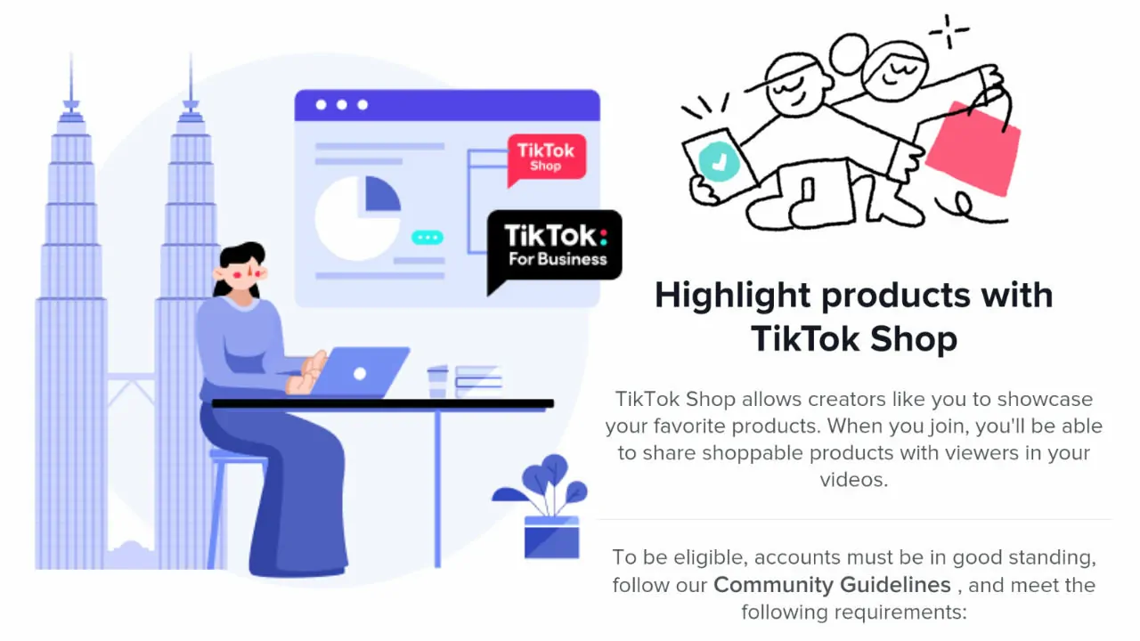 cara daftar tiktok shop online