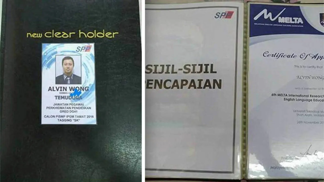 cara susun sijil dan resume interview