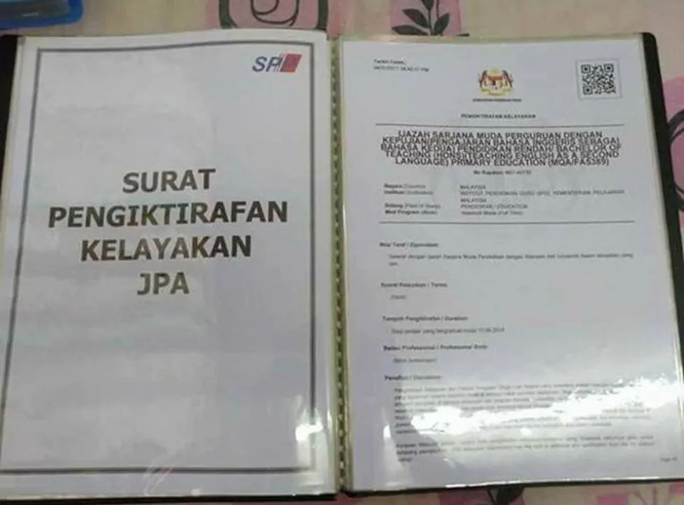 cara susun sijil dan resume temuduga