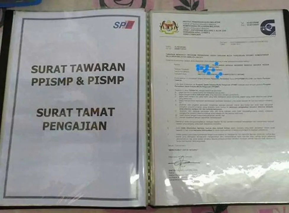 cara susun sijil dan resume temuduga