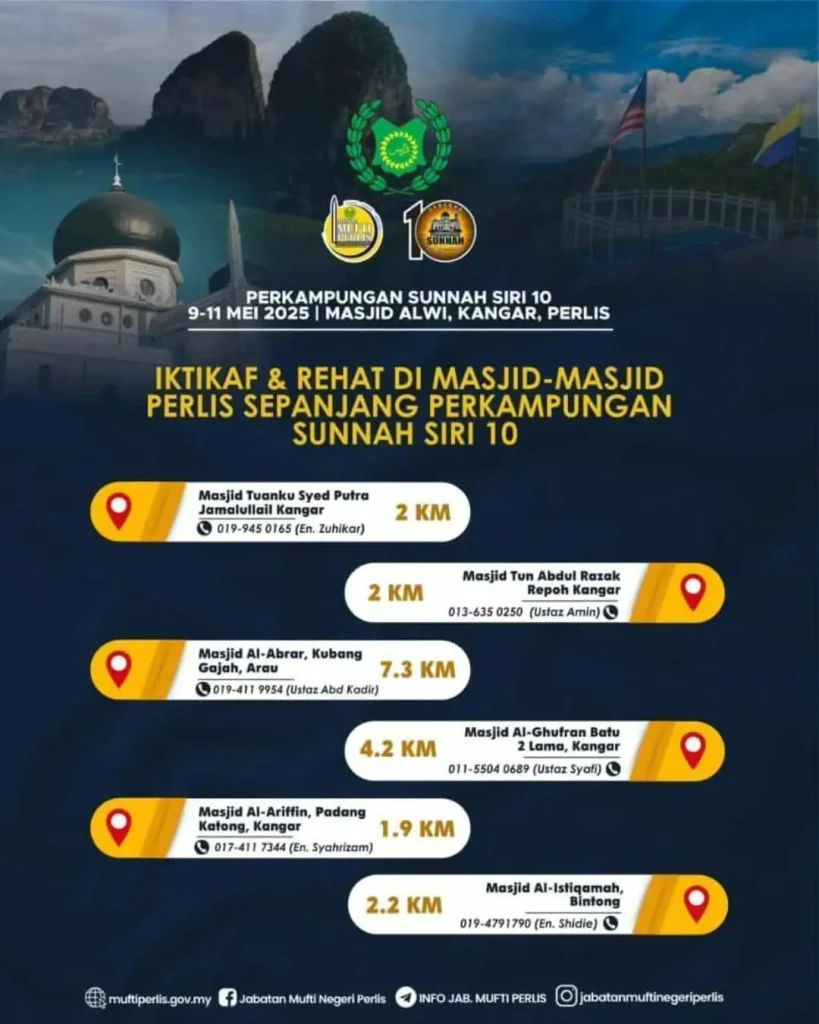 tempat penginapan perkampungan sunnah perlis 2025