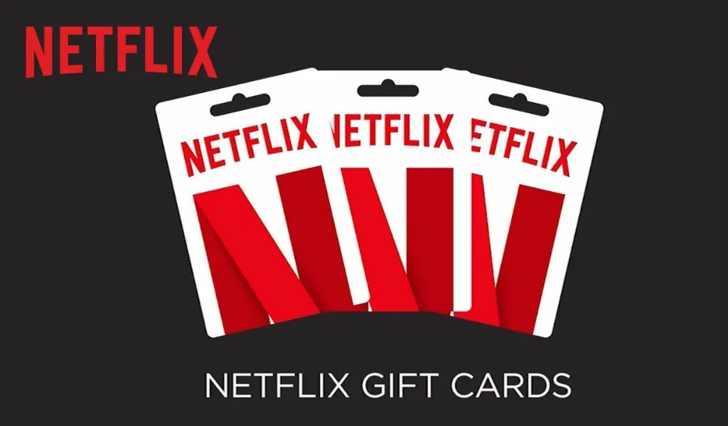 netflix gift card