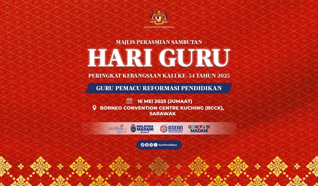 tema hari guru 2025 : guru pemacu reformasi pendidikan