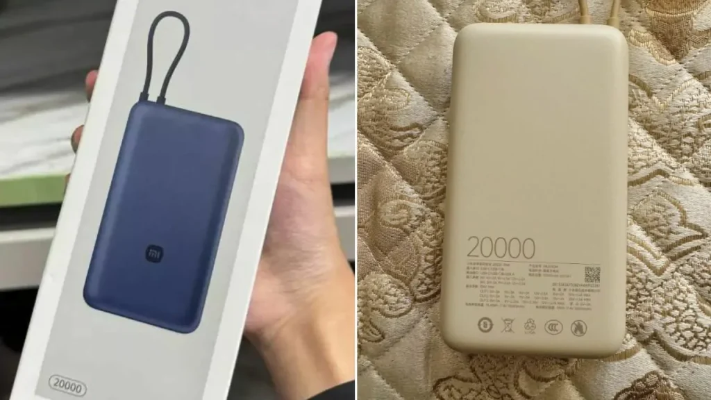 Xiaomi Powerbank CCC China