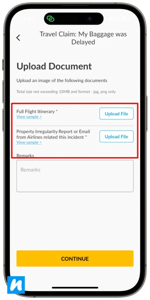 cara claim luggage delay etiqa