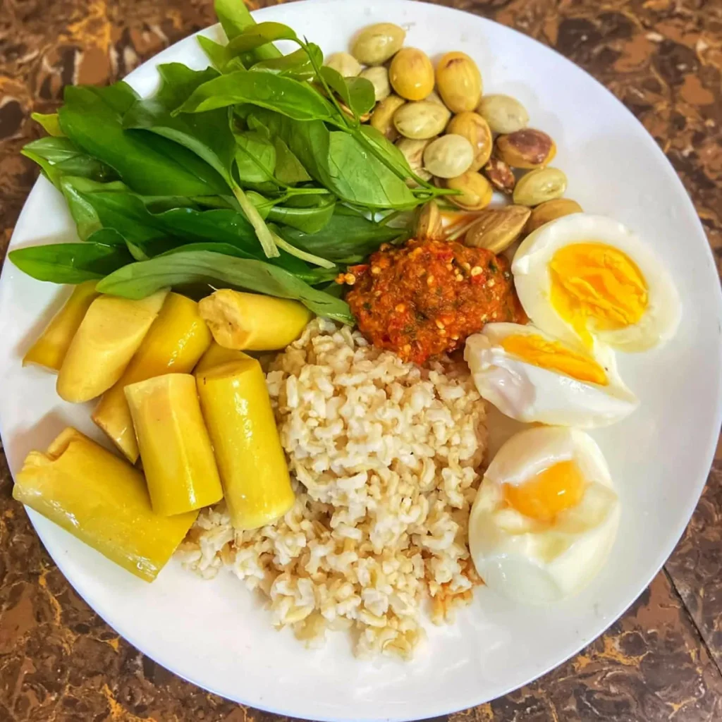 contoh makanan sihat