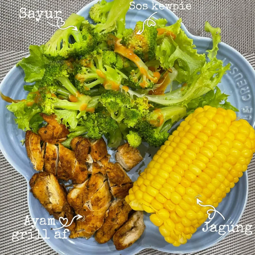 contoh makanan sihat