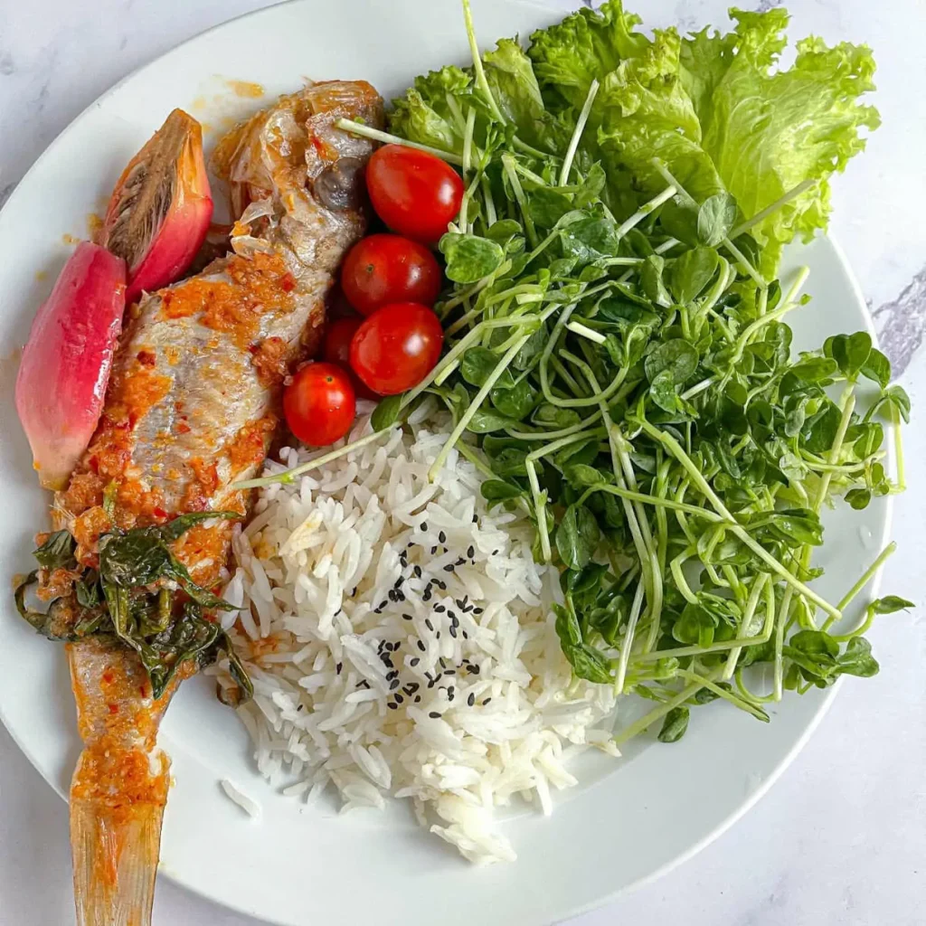 contoh makanan sihat