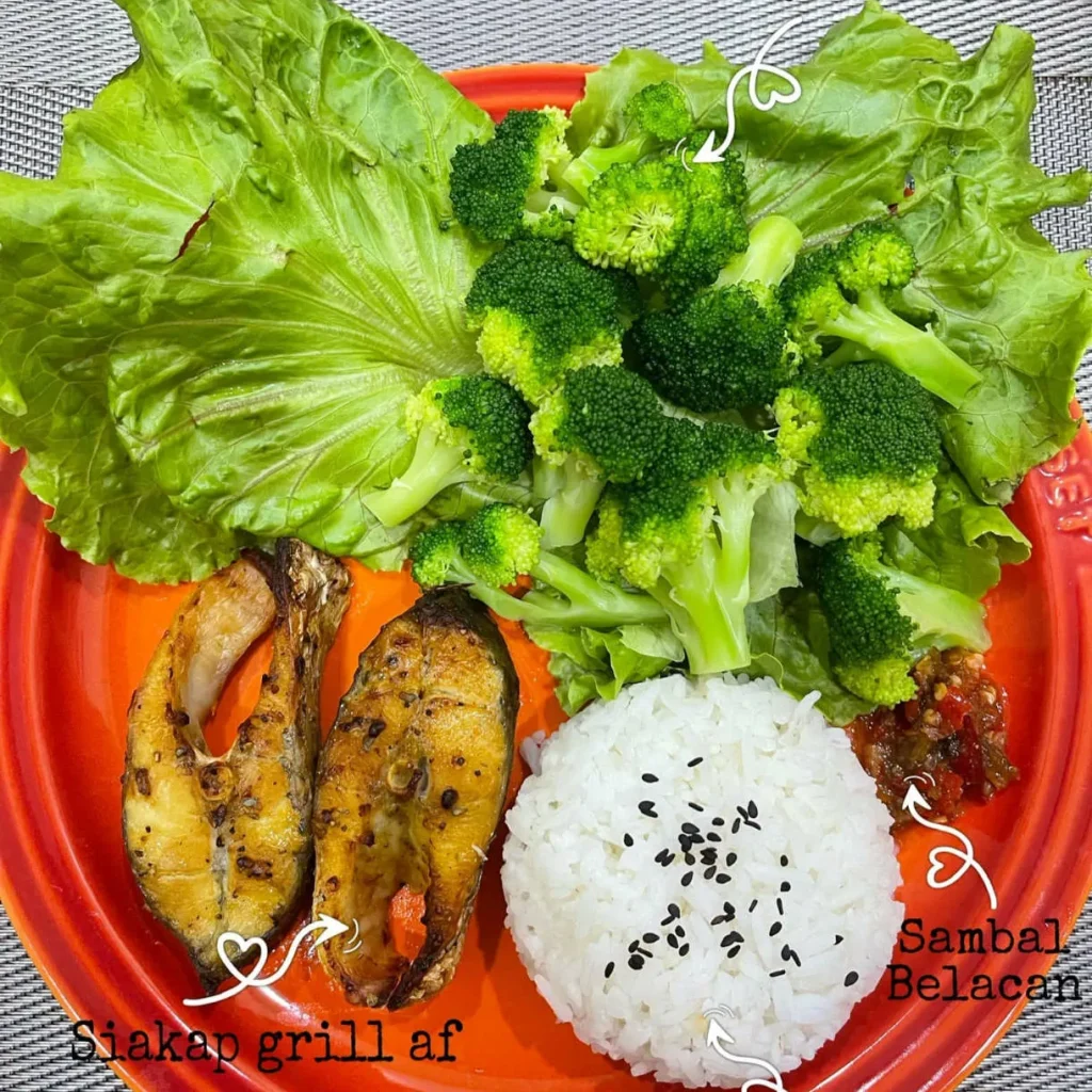 contoh makanan sihat