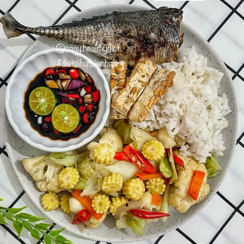 contoh makanan sihat