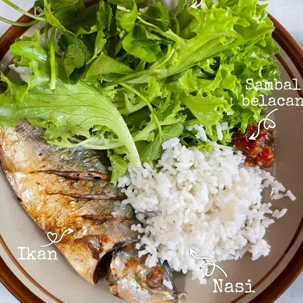 contoh makanan sihat