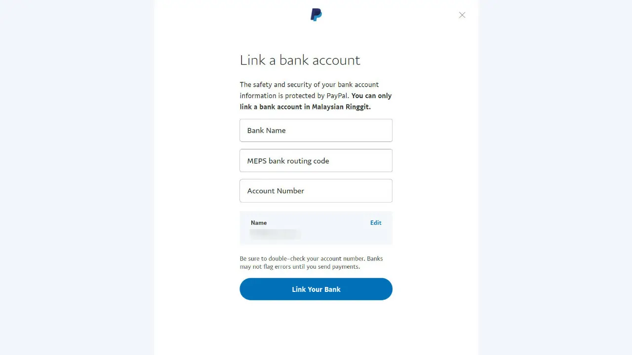 cara transfer duit paypal ke akaun bank