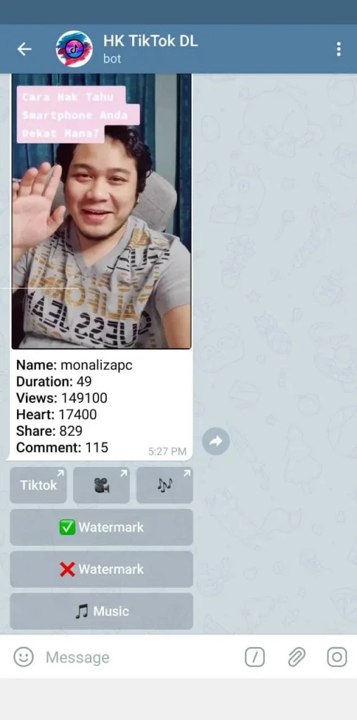 cara download video tiktok tanpa watermark