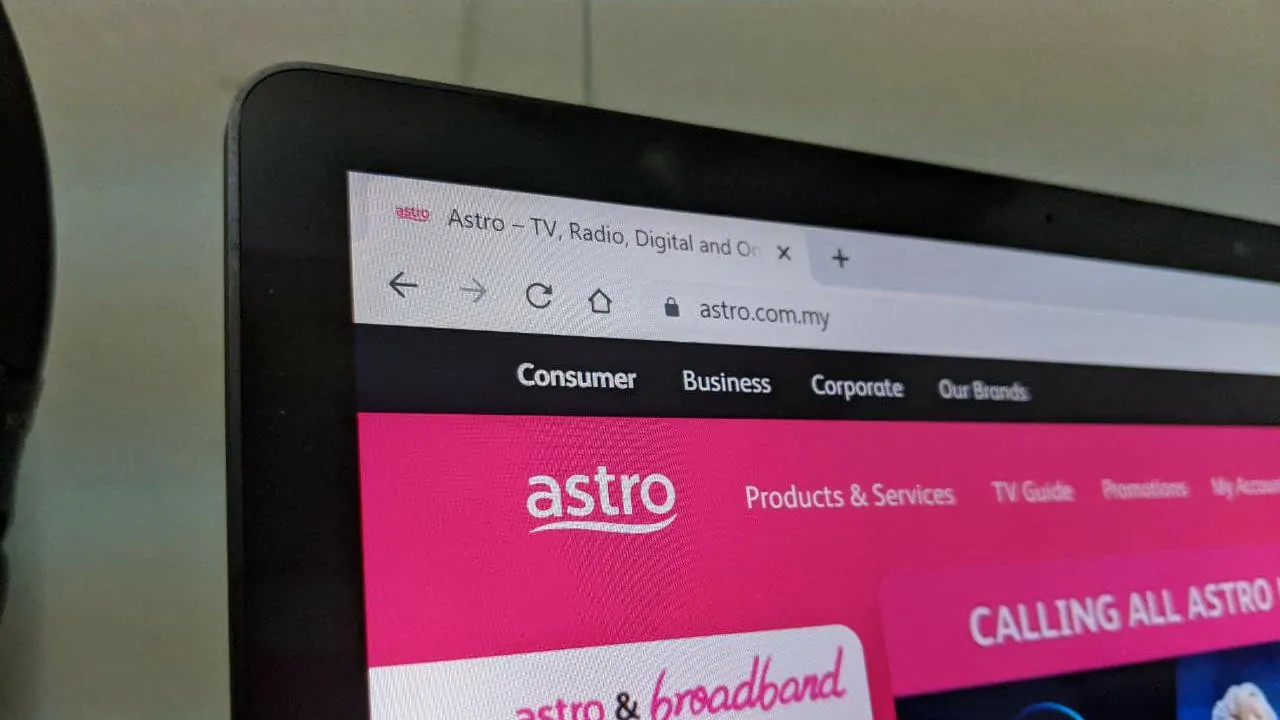 Cara tambah pek astro