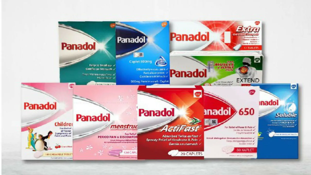 jenis panadol dan fungsi