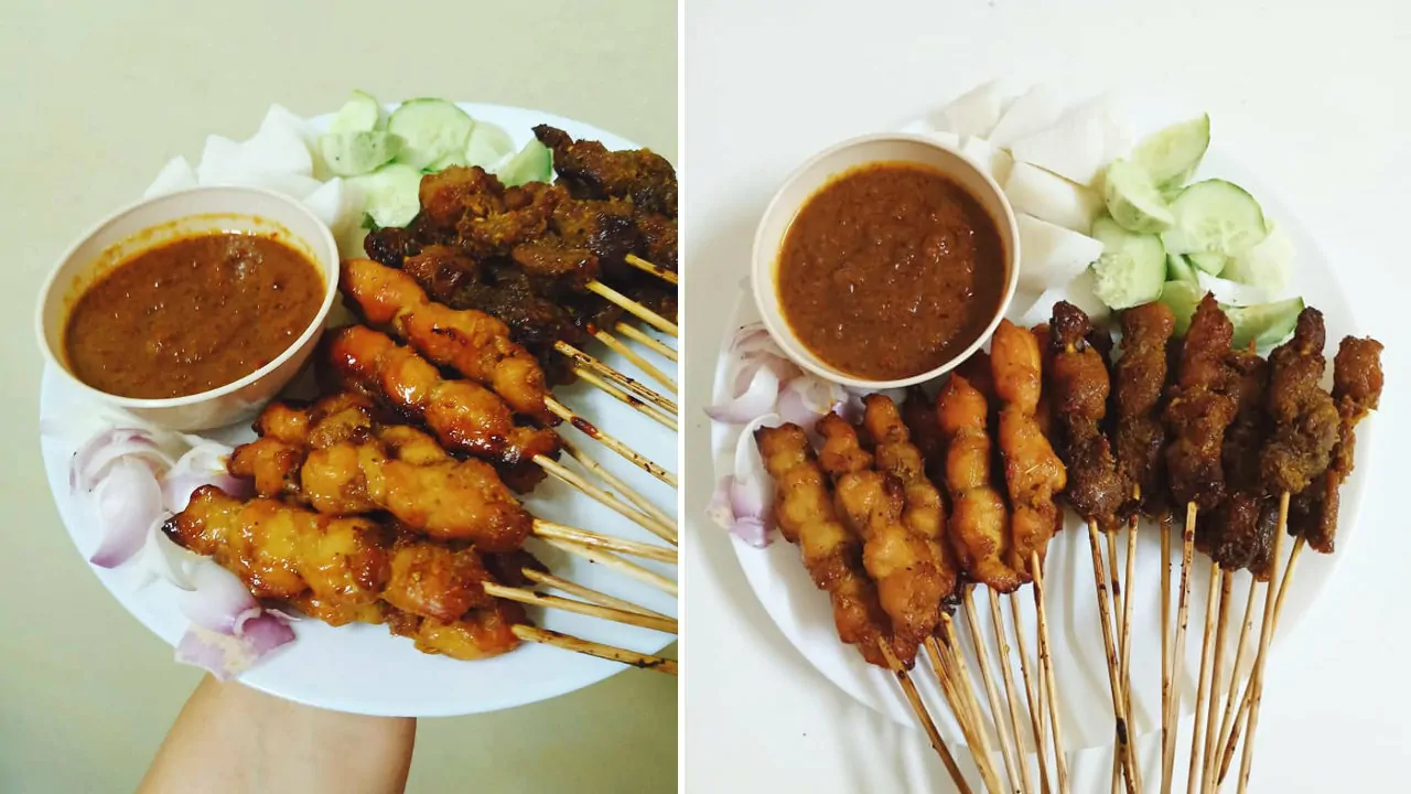 resepi sate ayam guna airfryer