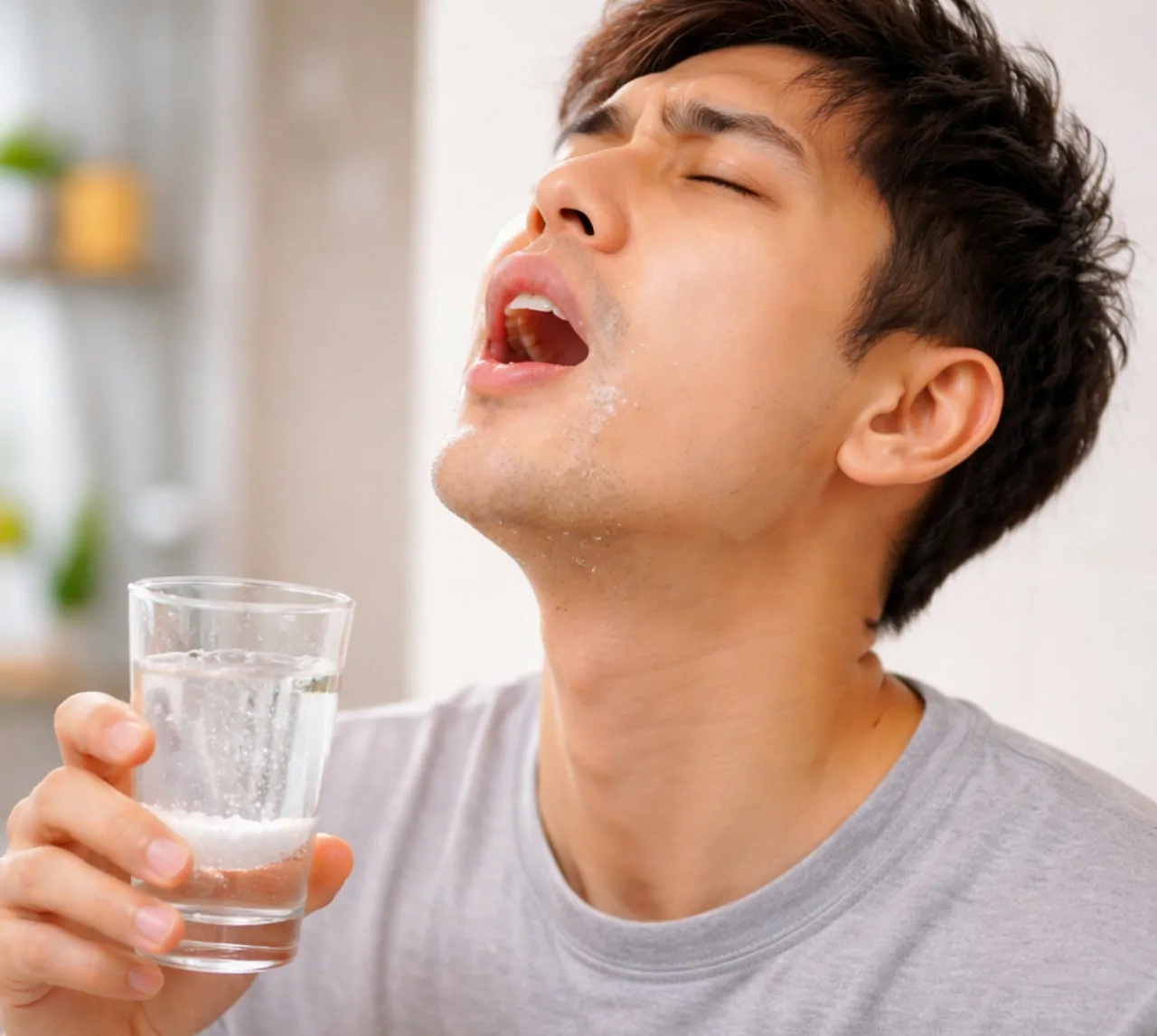 berkumur air garam untuk hilang sakit tekak