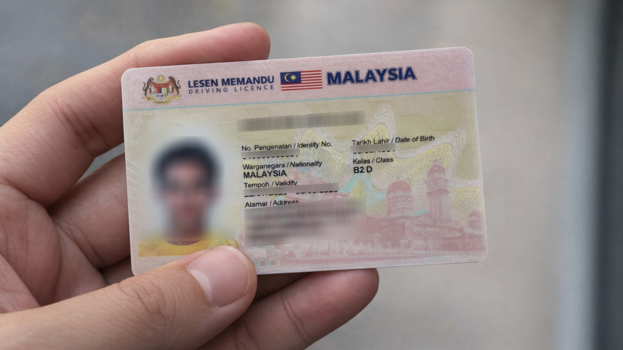 kad fizikal lesen memandu malaysia