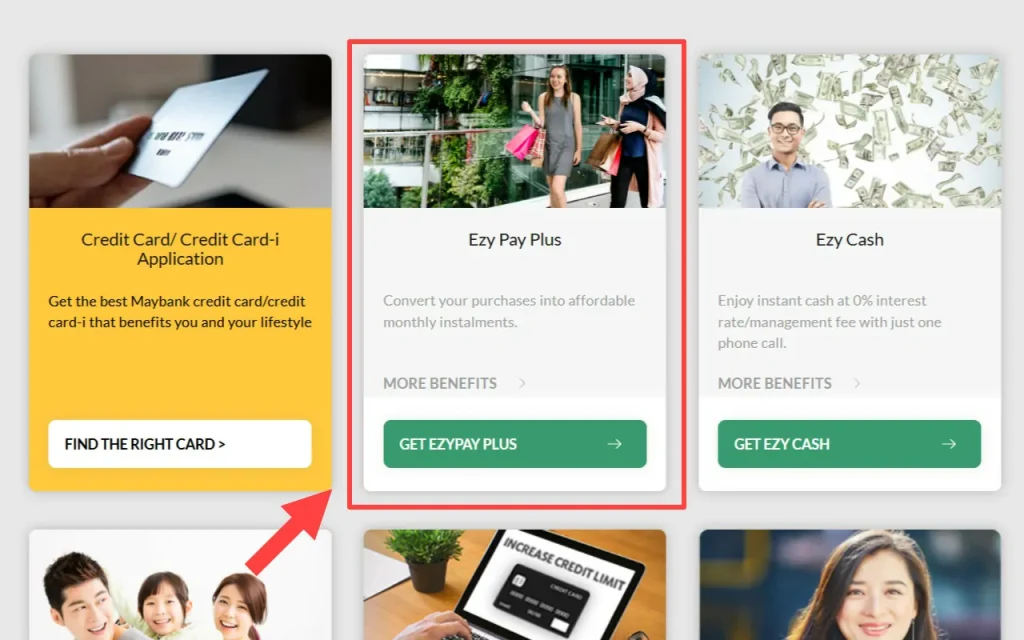 cara guna ezypay plus maybank