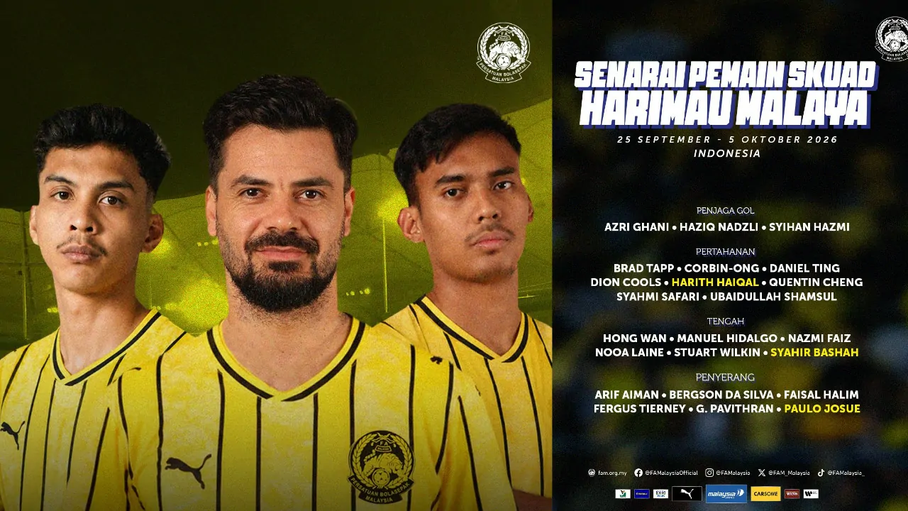 senarai pemain skuad malaysia di fifa asean cup 2026